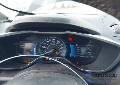 2015 Ford C-Max Hybrid Se z USA, uszkodzony, nr VIN 1FADP5AU6FL102234